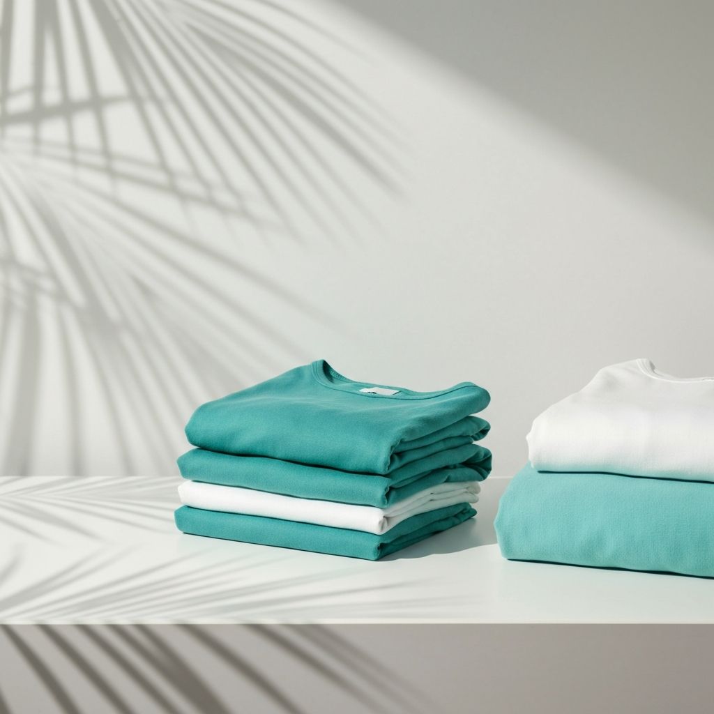 Fresh clean laundry
